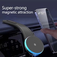 15w Car holder magnetic wireless charger compatible with iPhone MagSafe 17 16 15 14 13 12 car mount charger adjustable angle