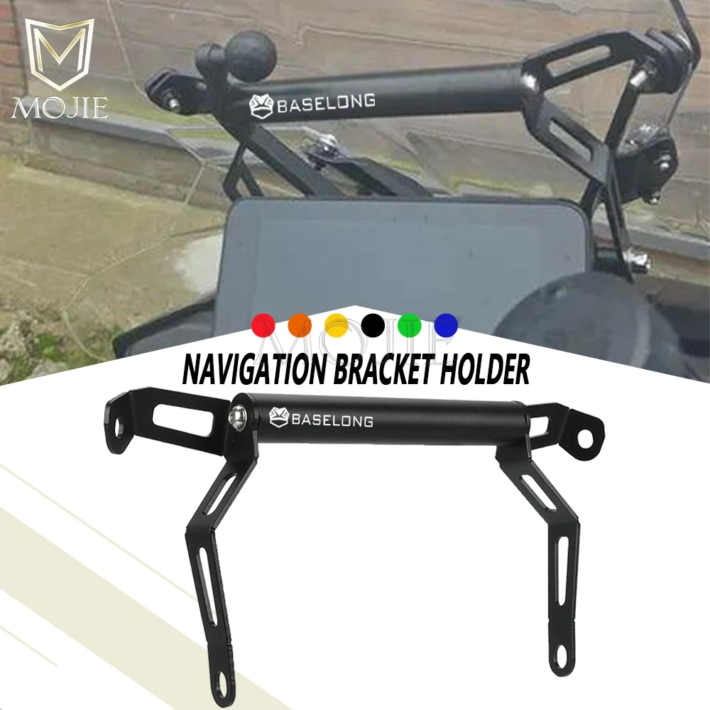 

For QJMOTOR 2021-2022-2023-2024 SRT800 SRT750 SRT600 SRT 750 800 600 Motorcycle Smartphone GPS Mount Holder Navigation Bracket