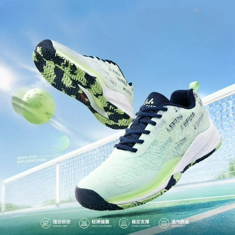Professional Tennis Shoes Men Women Breathable Badminton Shoes Unisex Anti Slip Indoor Court Shoe Wearable Table Tennis Shoes