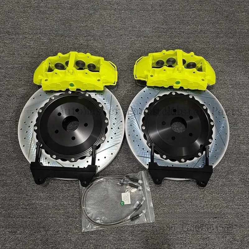 Big Brake Kit Gt8 Custom Racing Brake Caliper 8 Piston 355Mm 380Mm 400Mm Modified Brake Disc for   Rims 18 19 20 Inch