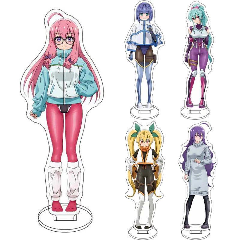 16CM Anime I’m Living with an Otaku NEET Kunoichi!? ‌Figure ‌Shiratsuri Izura Ayame Momochi Acrylic Stand Cos Ornaments Gifts
