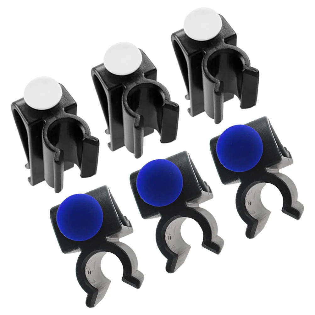 

6pcs Golf Clip 42x65mm Holder Blue Marker Durable Club Holder for Bag Belt Accessories Golfing Training
