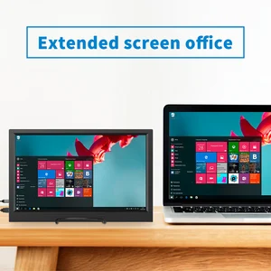 Kompatibel mit dem HDMI -Laptop Second Gaming Extended Display, tragbarer Monitor, Switch, PS4, Xbox, Raspberry Pi, 11.6 6 Hauptverkaufs -PC -Überwachungsbildschirm - №4