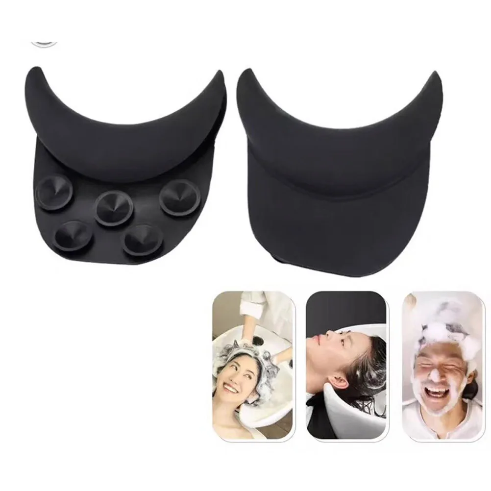 

Silicone Neck Cushion Hair Salon Accessories Soft Elastic Bath Pillow Reusable Durable Hair Salon Supplies