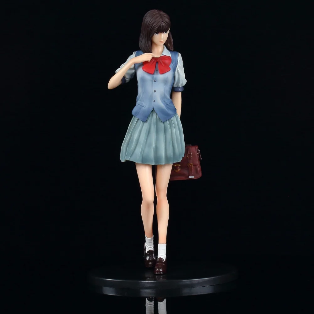 Anime Slam Dunk Haruko Akagi School Uniform PVC Action Figure Collectible Model Doll Toy 27CM