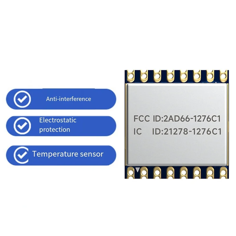 A97I-Lora Module Built-In Temperature Sensor Module For Remote Meter Reading/Industrial Control/Home Automation Telemetry/ Co