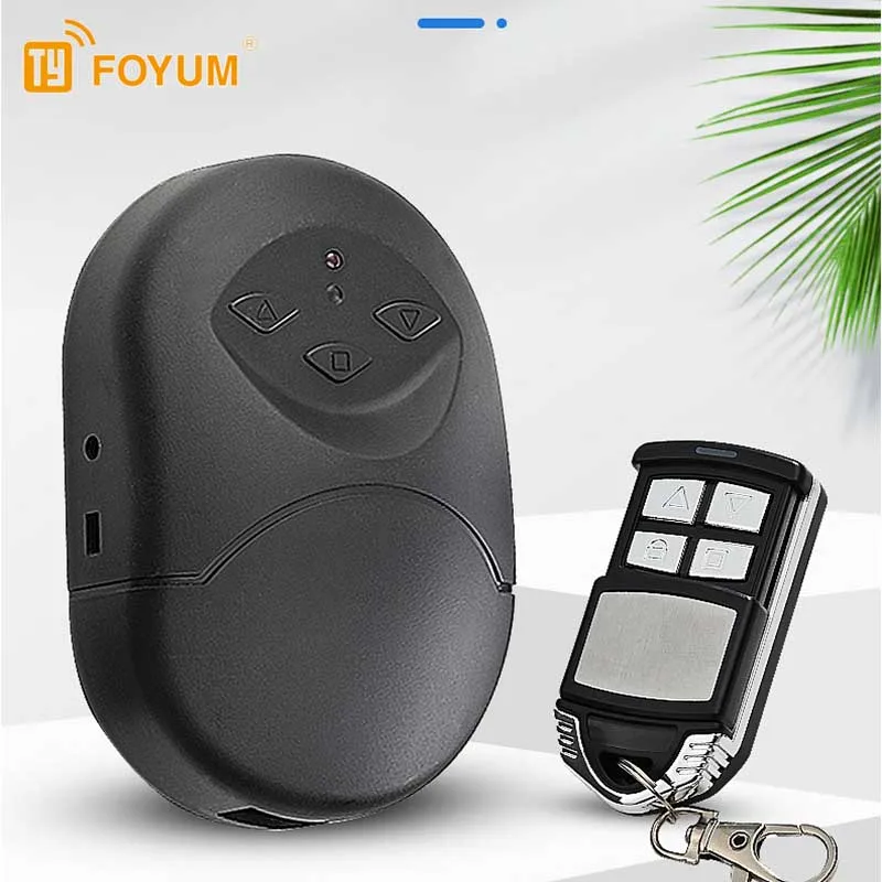 Smile Face Tubular Motor Controller, 433MHz, Roller Shutter Wireless Receiver Controller, Garage Door Control Box Electric Door