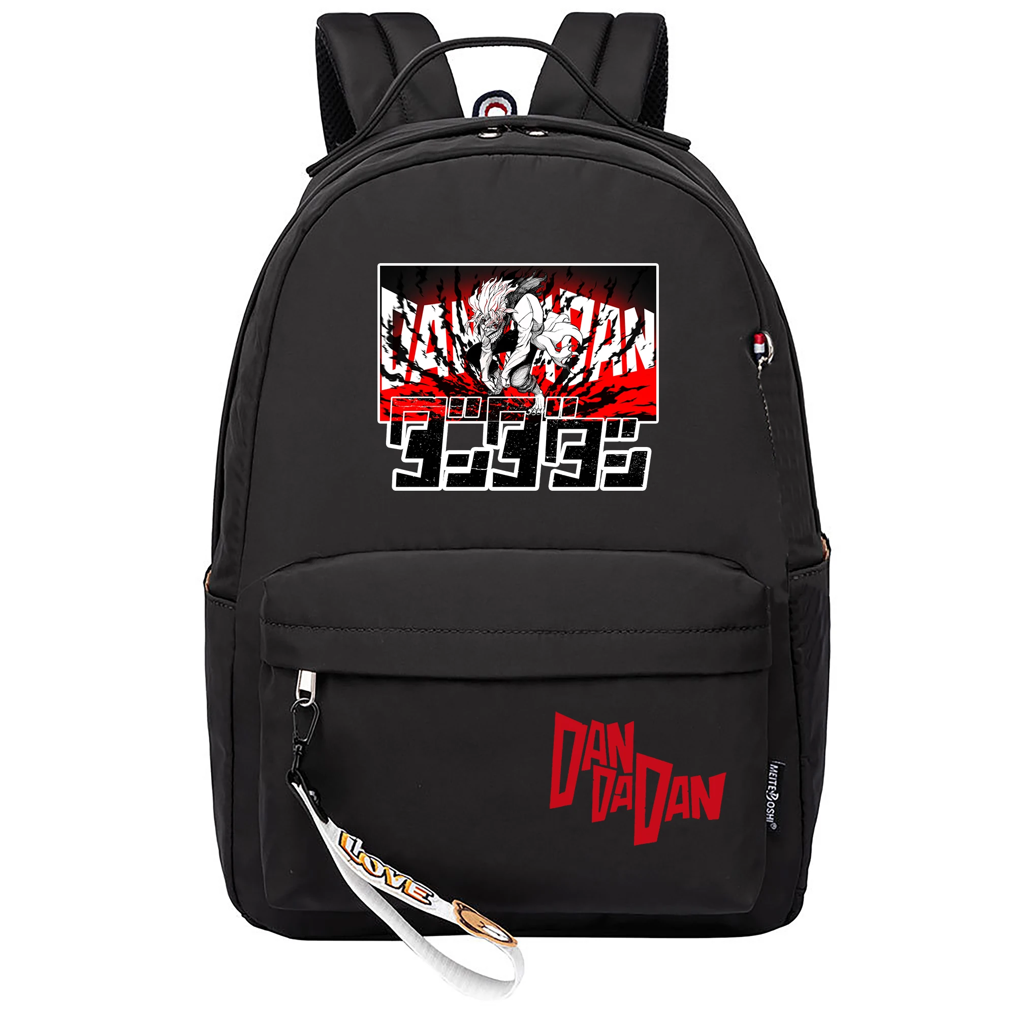 DAN DA DAN Anime Bookbag Pink Girls School Bags Women Kawaii Travel Backpack Cartoon Laptop Bagpack Small Cute Daypack