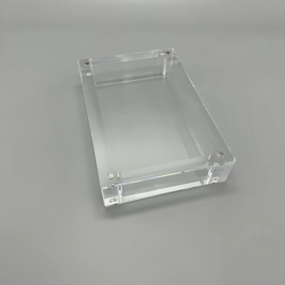 Transparent Storage Magnetic Acrylic box For Analogue Pocket/AP Controller Game Console Cover Shell Boxes Storage Display Rack