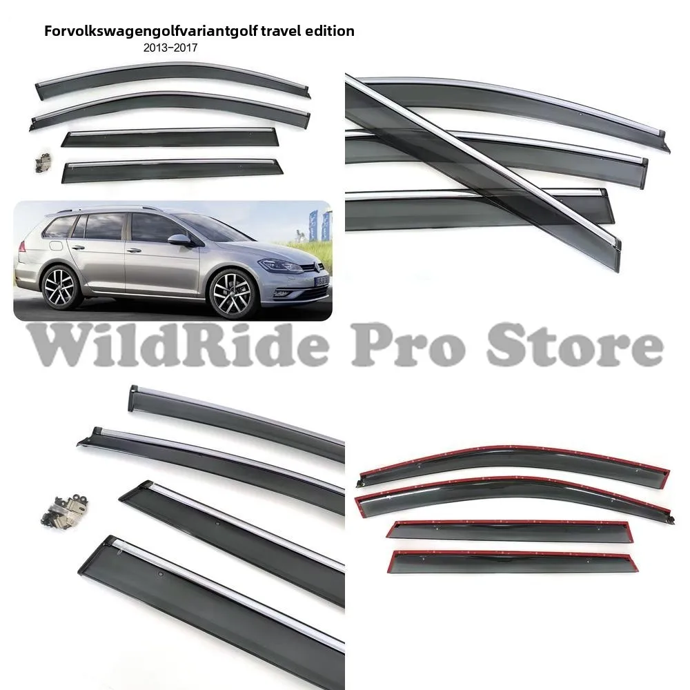 

1 set Universal for Volkswagen 2013 2017 Imported Golf Variant Rain Visor VW Golf Variant Rain Guard