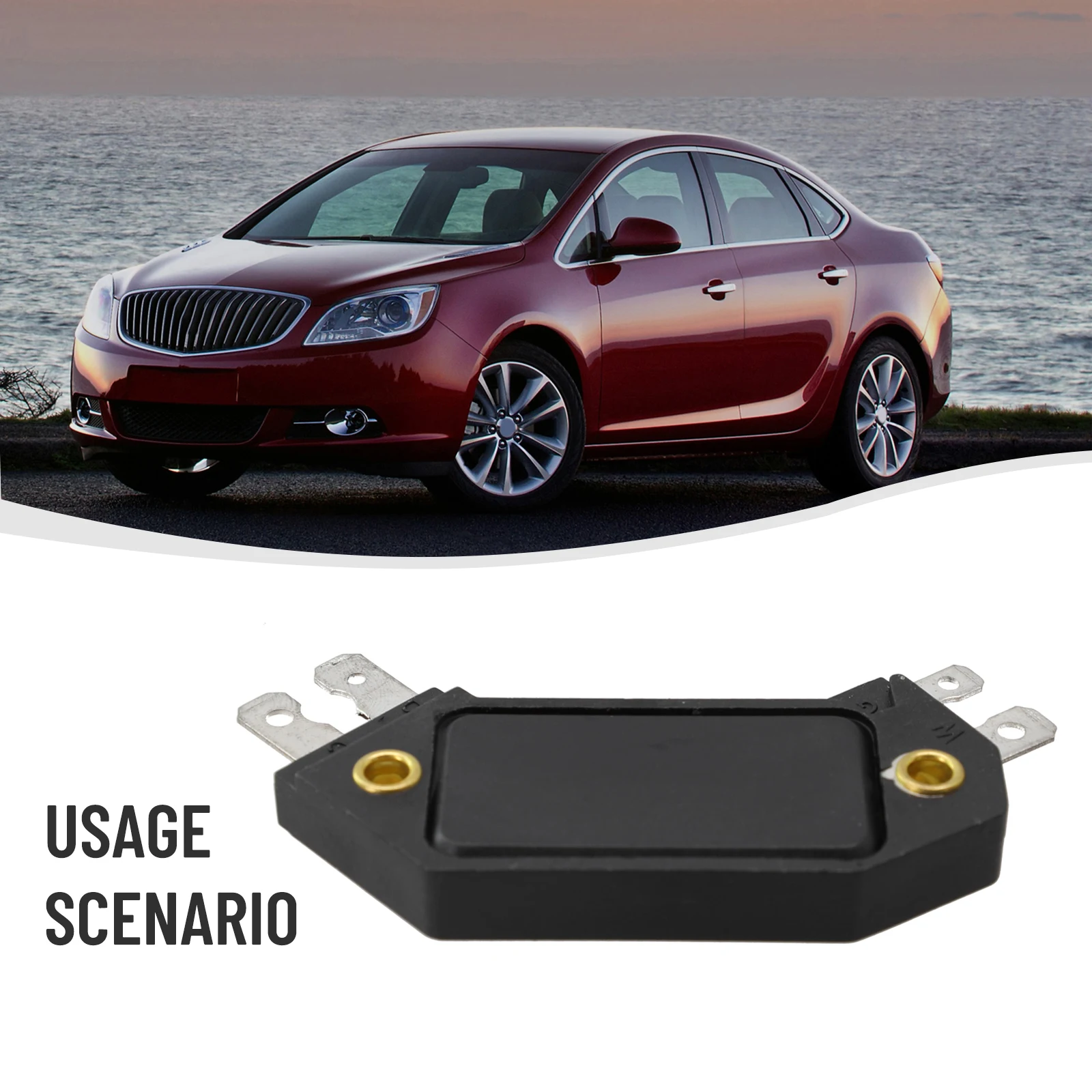 Module Ignition Control Rustproof Aluminium Alloy For American Motors (81-80) For Apollo (75) 10482820 Replacement