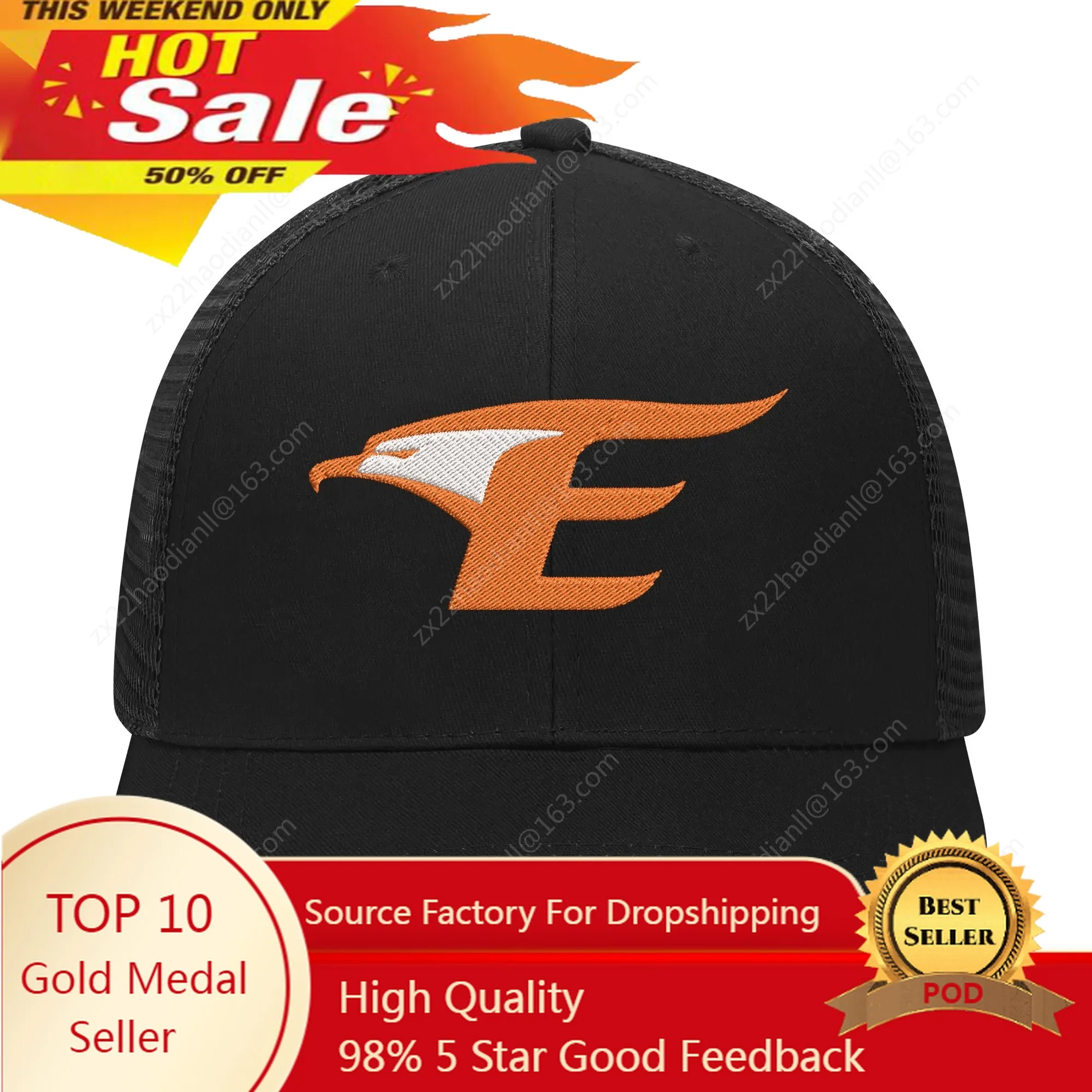 

이글스 Daejeon baseball Embroidery Hat Mens Womens High Quality Casual sports cap breathable Custom Made DIY Sunhat Adjustable Size