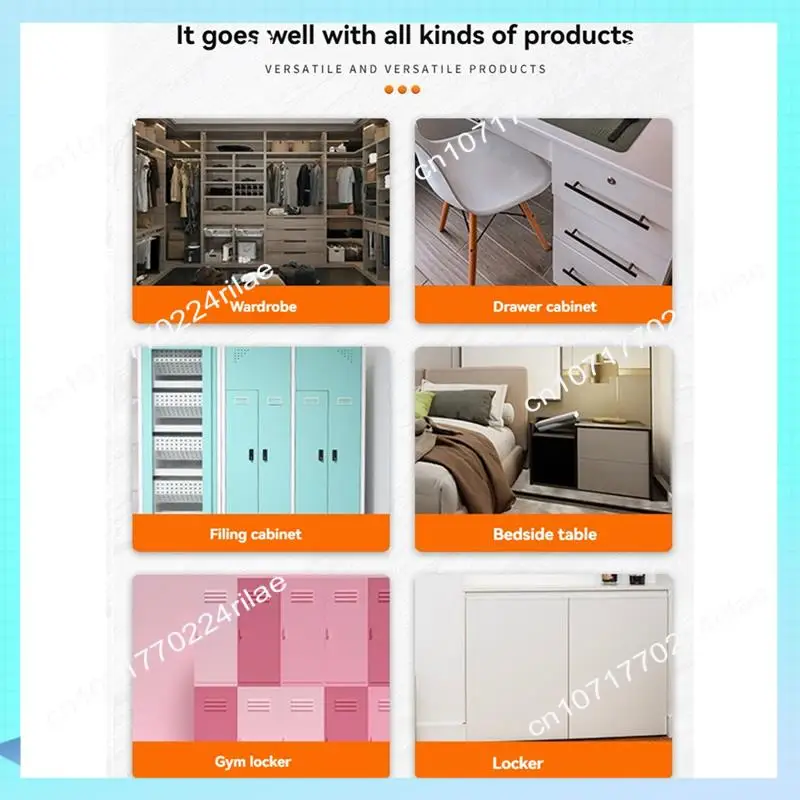 

A17Z Intelligent Electronic Password Cabinet Door Lock Digital Key Pad Easy Installation Keyless Cabinet Locks Drawer Lock
