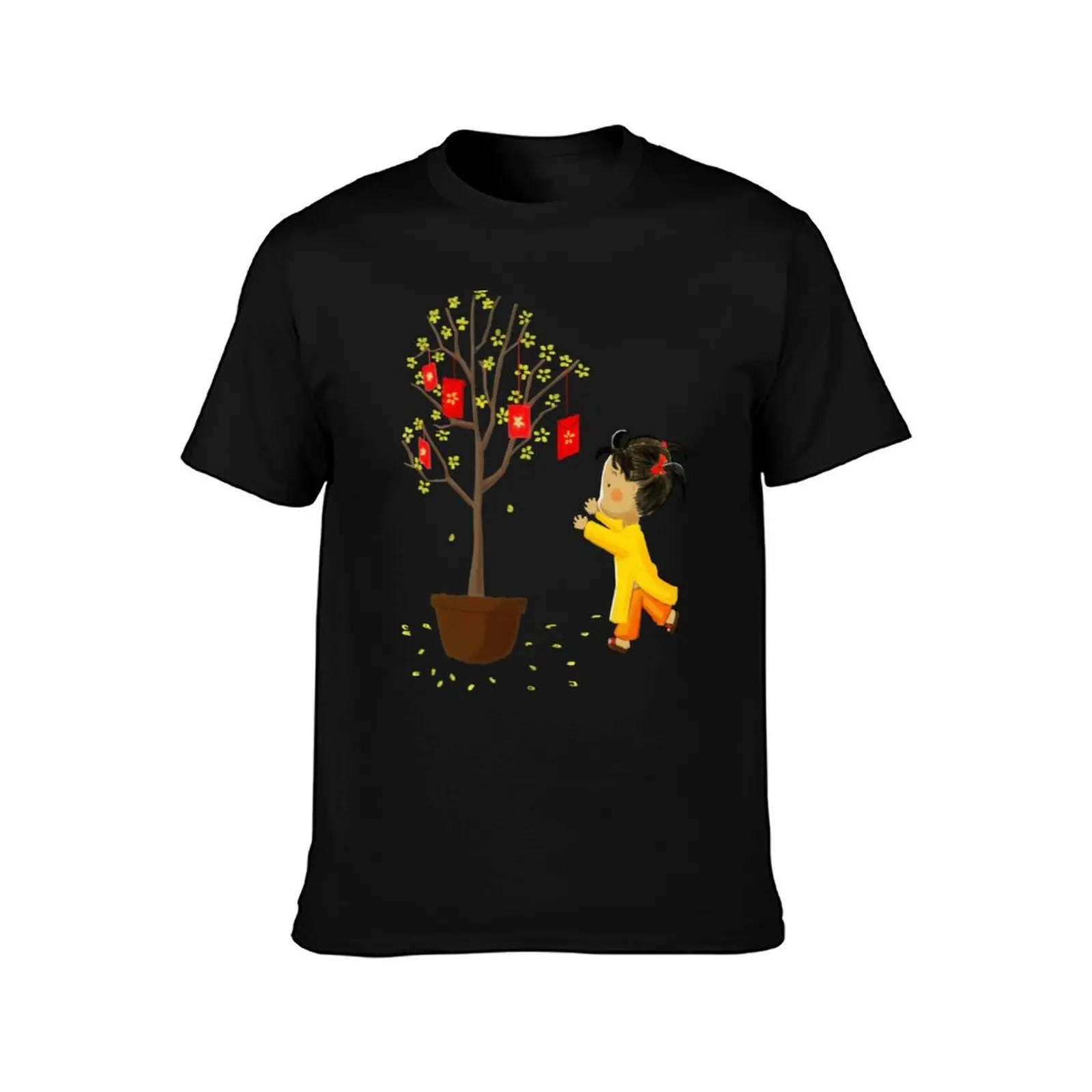 Grab the Lucky Money T-Shirt Simple Trendy Casual T-Shirt