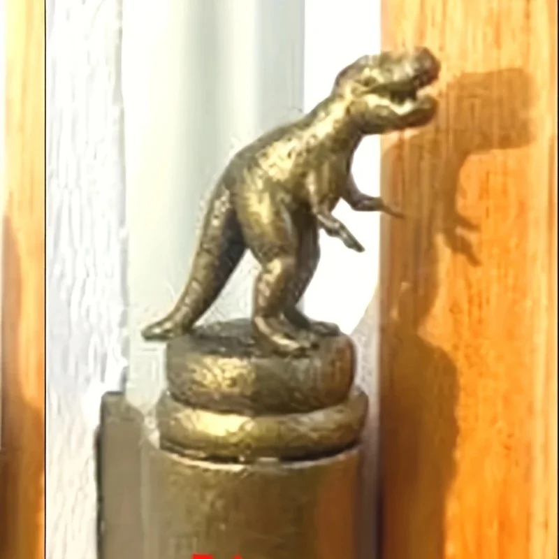 1 قطعة زينة المهرجان مفصلات الأبواب البرونزية تصاميم الحيوانات بالإضافة إلى الخزائن المغناطيسية والتماثيل الزخرفية للمكاتب المنزلية