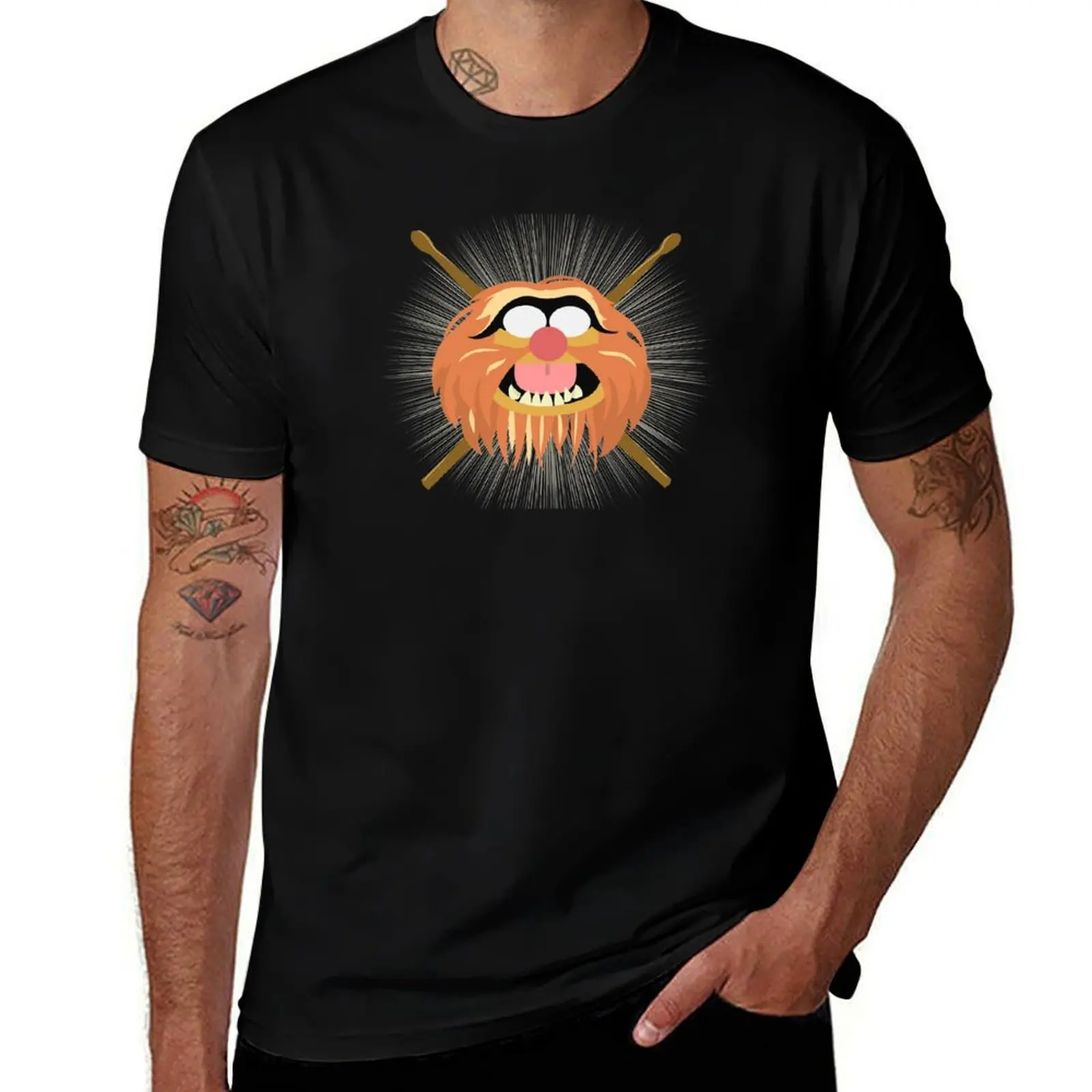 

Bang Drum, Bang Drum, Bang! T-Shirt hippie clothes designer shirts cotton graphic tees plus size men clothing