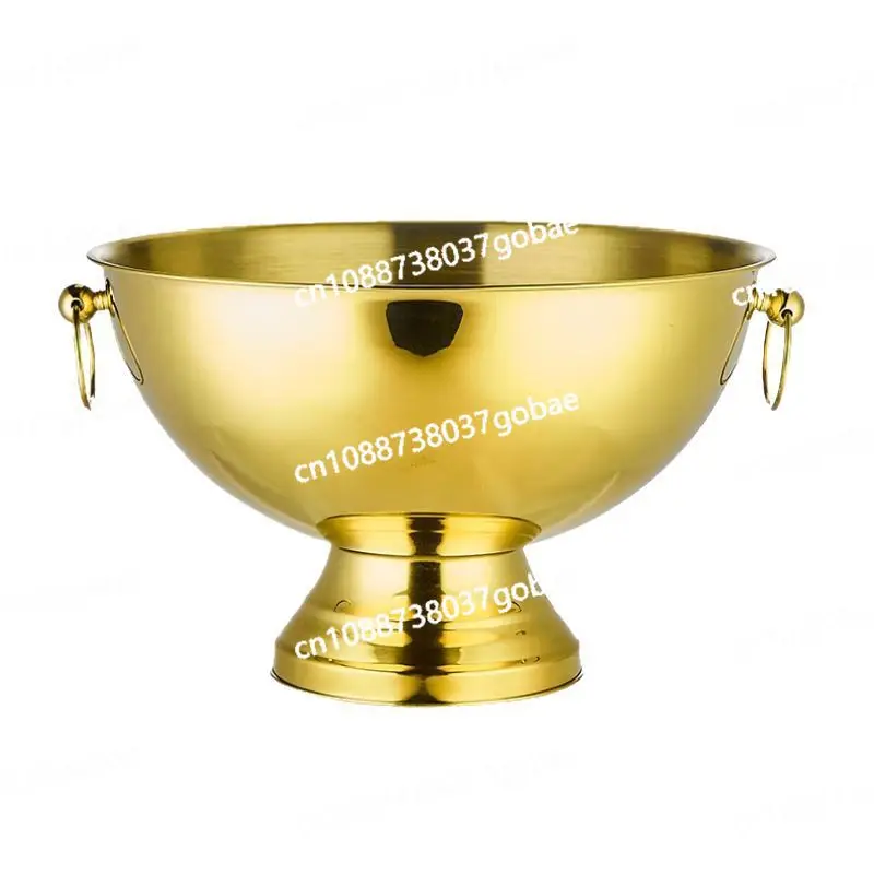 304 stainless steel champagne basin ice bucket large ice bucket party