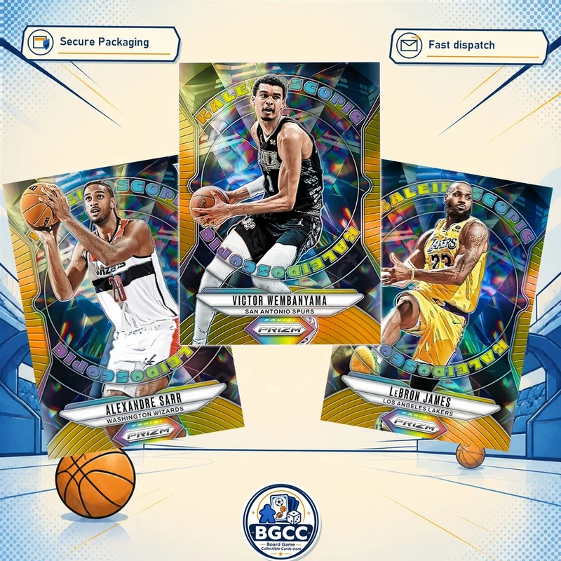 DIY Homemade NBA Basketball collection card Alex Sal Lebron James Victor Wembanyama Jordan Yao Ming Kaleidoscopic series