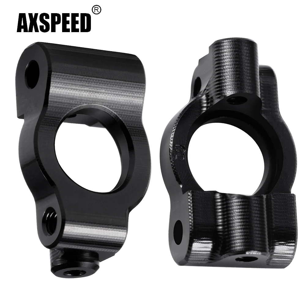 AXSPEED 2Pcs Aluminum Alloy Caster Blocks for LOSI 1/24 Micro-B RC Buggy Truck Model Upgrade Parts