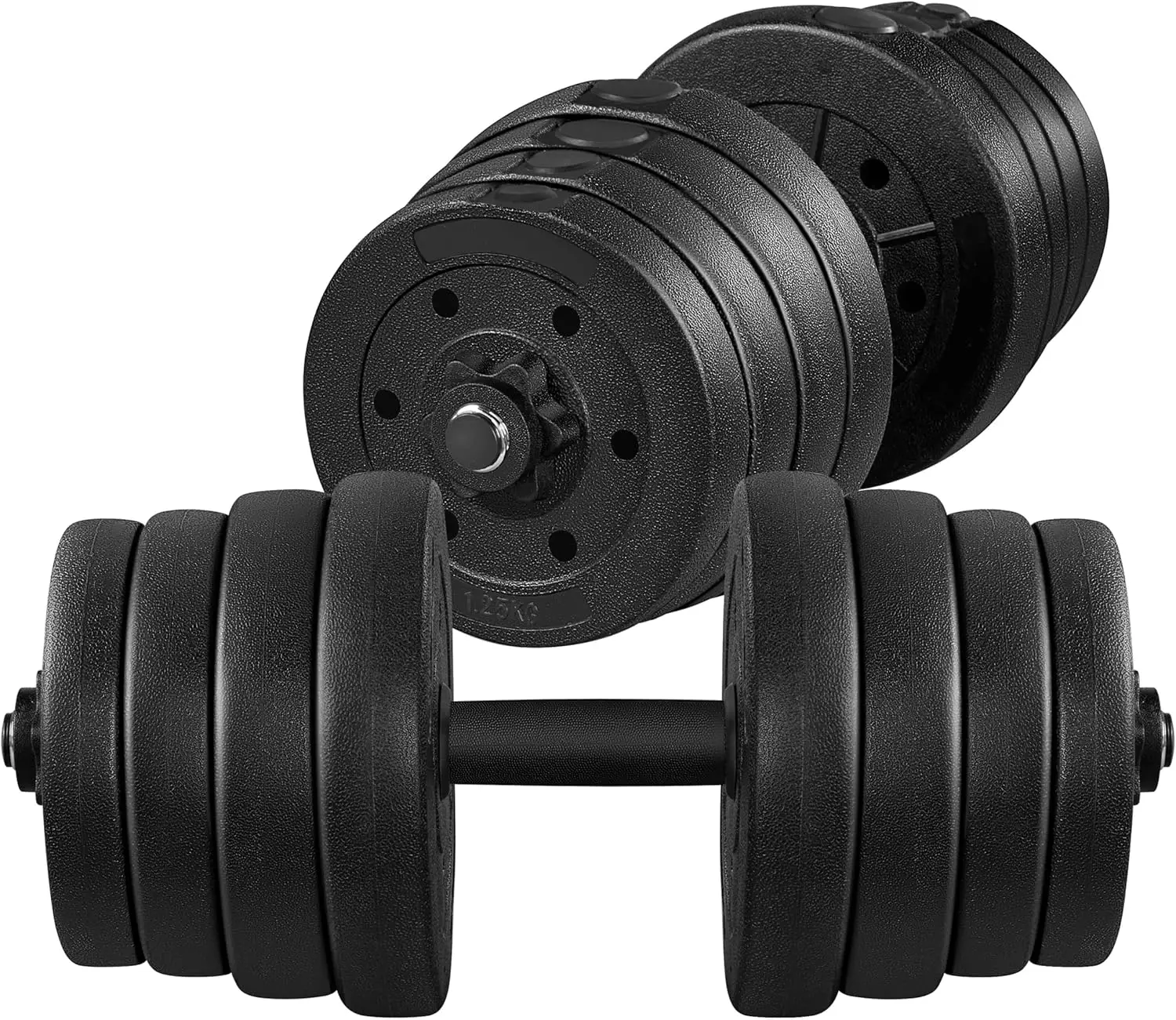 

66LB Adjustable Dumbbell Weight Set Strength Training Equipment for Women & Men in Home Gym Muscle Body Training
