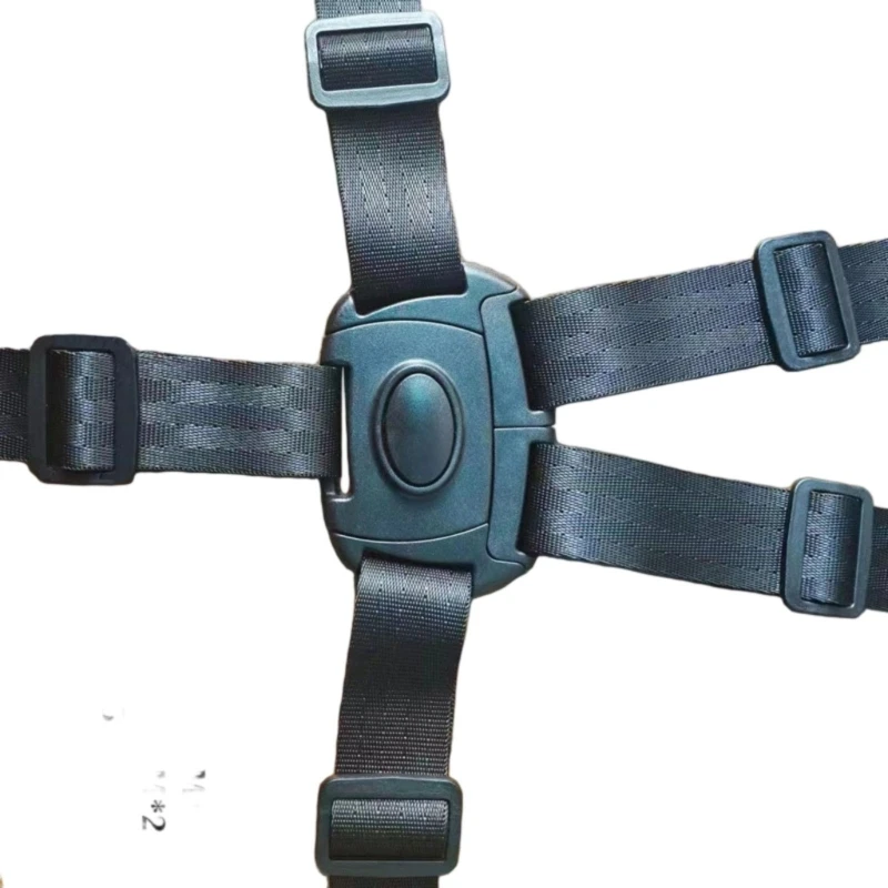 Infant Safety Strap with 5 Point Harness for Buggies Easy to Adjust 601E