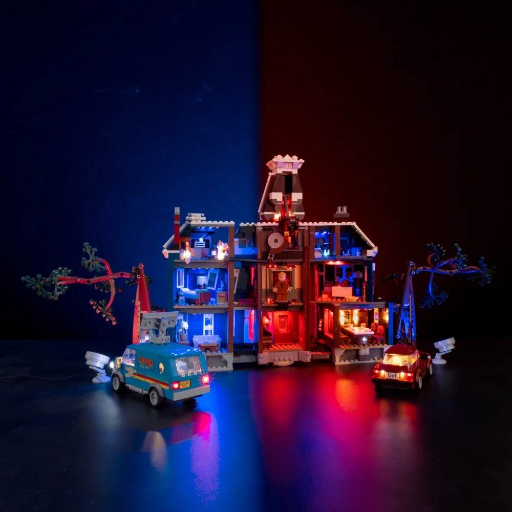 Zestaw oświetlenia do LEGO Stranger Things The Creel House Movie 11370 wersja RC, bez klocków konstrukcyjnych (tylko zestaw oświetlenia LED)
