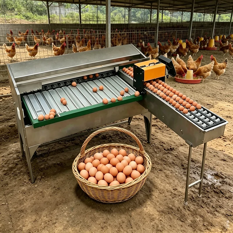 Egg Grading Machine Egg Grading Equipment By Weight Egg Size Sorter Machine Farm Use Sorting Machine Custom