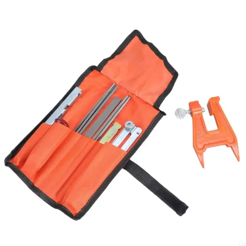 

WXTC 14pcs Portable Bainsaw File с мешочками крепкого набора файлов бензопилы Идеально подходит для быстрого и эффективного