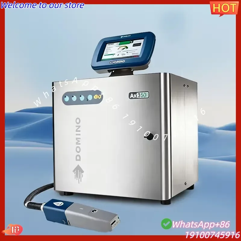 CE Certificate DOMINO Ax350i Automatic Inkjet Printer for Flex/ Materials High-Speed Production Line Expiration Date