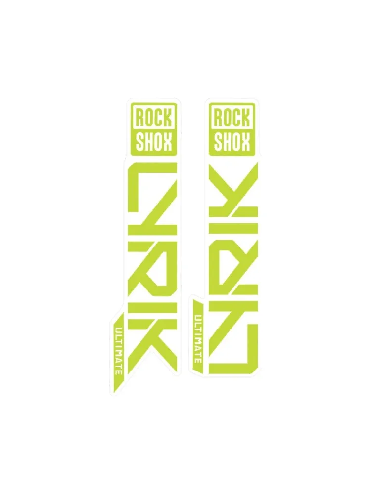 AliExpress NONE 1set RockShox Lyrik Ultimate MTB Fork Vinyl Sticker Set Waterproof Decal for Mountain Bike Front Fork Decor