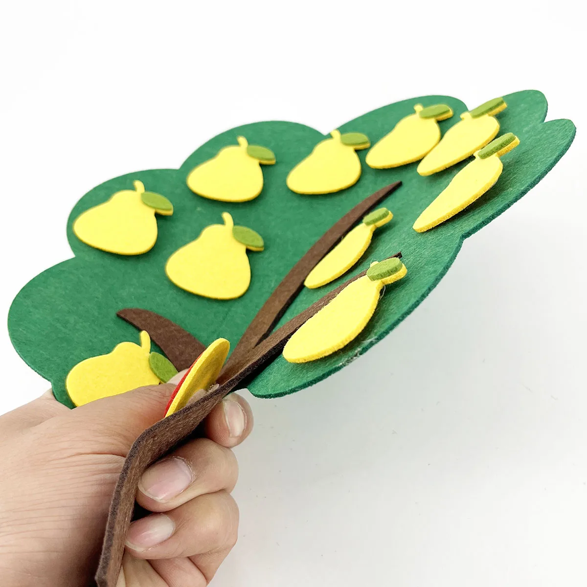 Giocattoli matematici per bambini Sussidi didattici Pera Pomme Numero Puzzle Gioco Apprendimento Giocattolo educativo per bambini