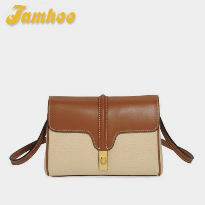 Jamhoo Luxury Designer Bag Mini Women Shoulder Bag Canvas Shoulder Crossbody Bags Retro Trend Girl сумка женская bolsos de mujer