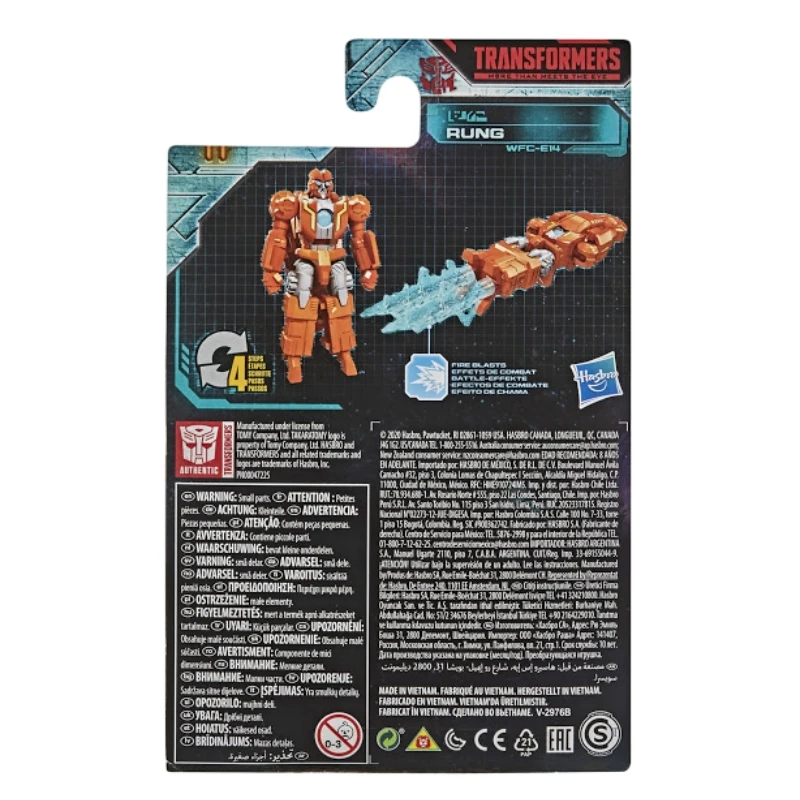 In magazzino tapara Tomy Transformers War for Cybertron Earthrise WFC-E14 Rung Action Figures regali da collezione hobby classici