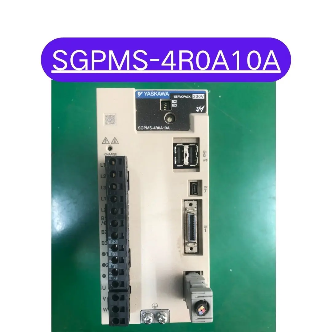 

Used SGPMS-4R0A10A servo driver 850W Test OK Fast Shipping