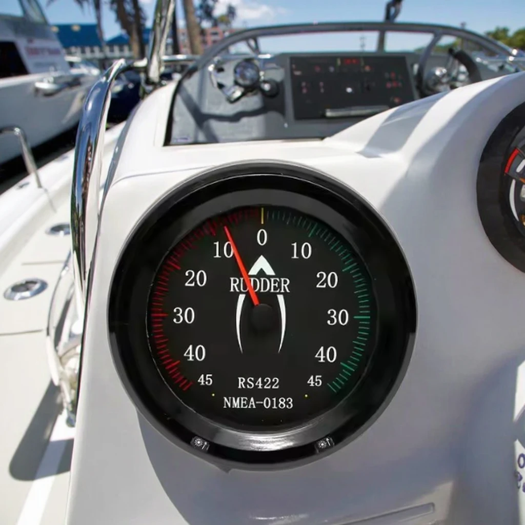 STT FD-6B Digital Signal Type Rudder Angle Indicator Complete System Receiver Set Marine Supplies