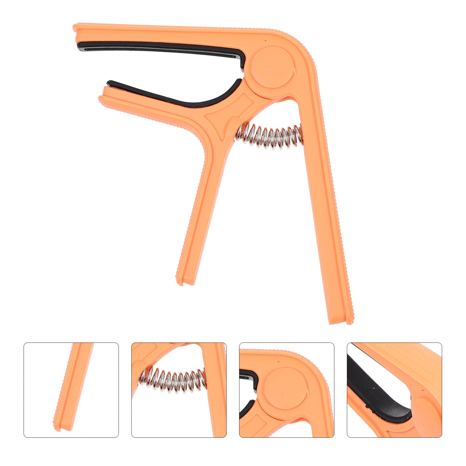 

Capo Tuning Accessory Guitar Portable Clamp Plastic Steel for Base Pitch Adjustment Device