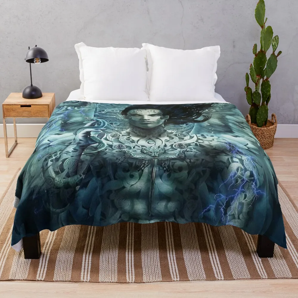 

House of sky and breath Poster Throw Blanket cosplay anime Luxury Designer Sleeping Bag Blankets