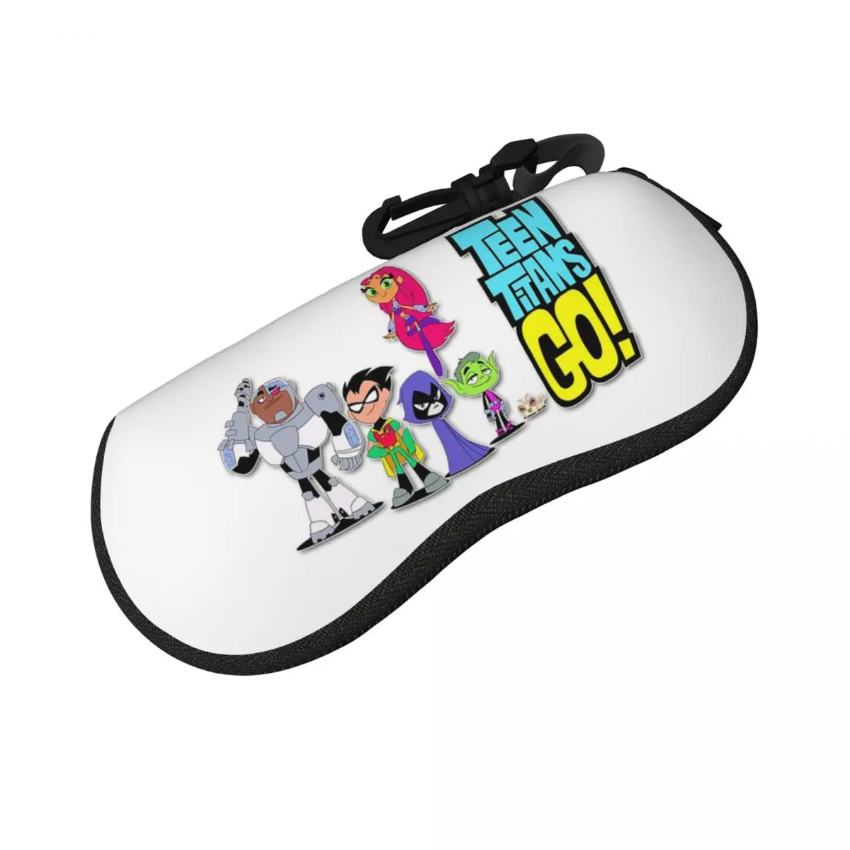 Teen Titans Teenage Go Raven 쉘 안경 케이스 보호용 선글라스 상자 여성 남성 소프트 안경 가방 파우치