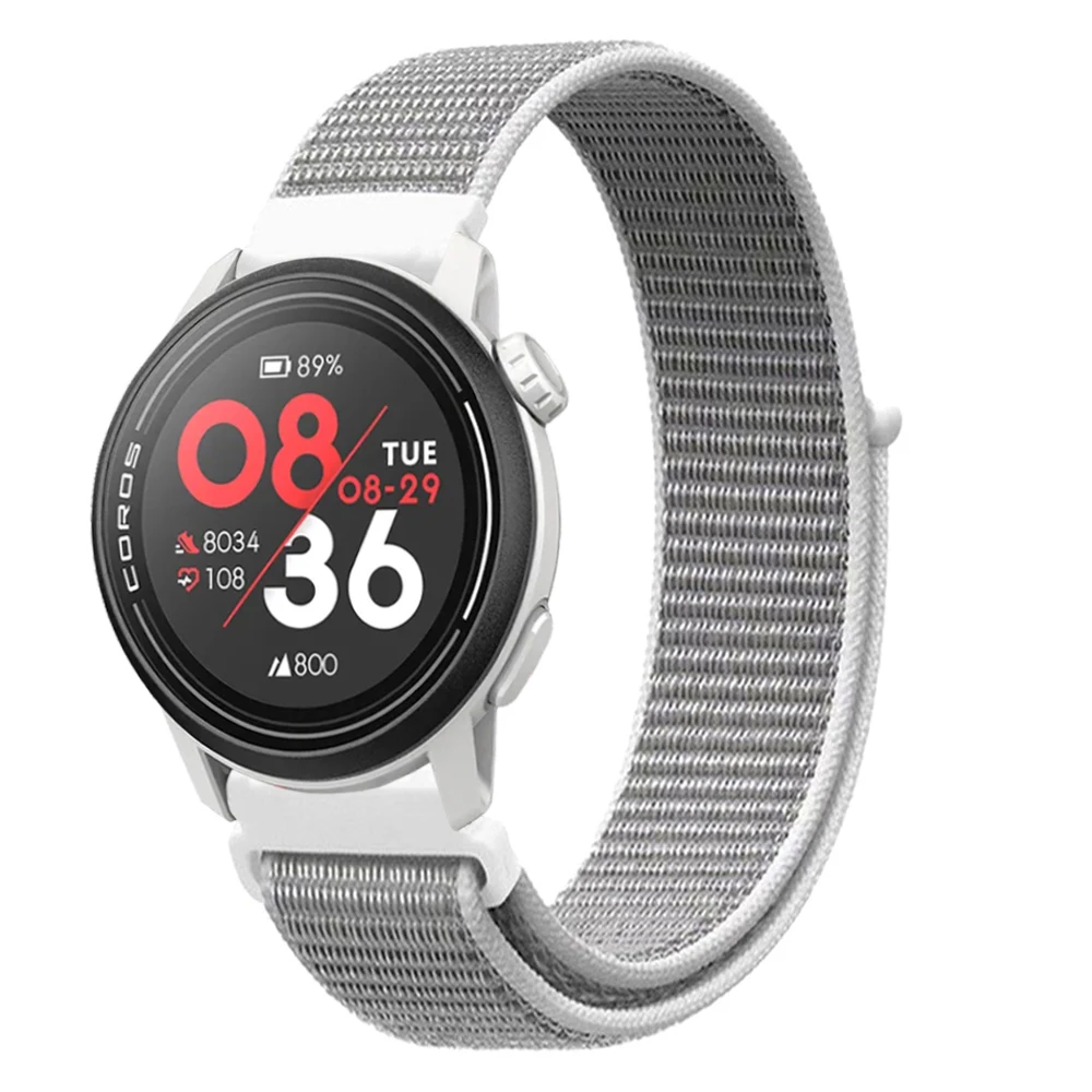 22mm Nylon Watch Strap Breathable Band For COROS PACE 3 / APEX 46mm Watchband For COROS APEX 2 Pro Bracelet Belt Wristband