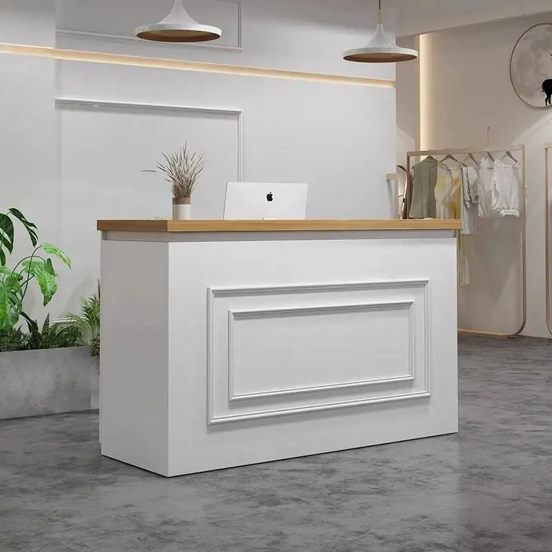 

Beauty Desks Simple Reception Luxury Decoration Modern Reception Desk Professional Escritorio De Recepcion Commercial Furniture