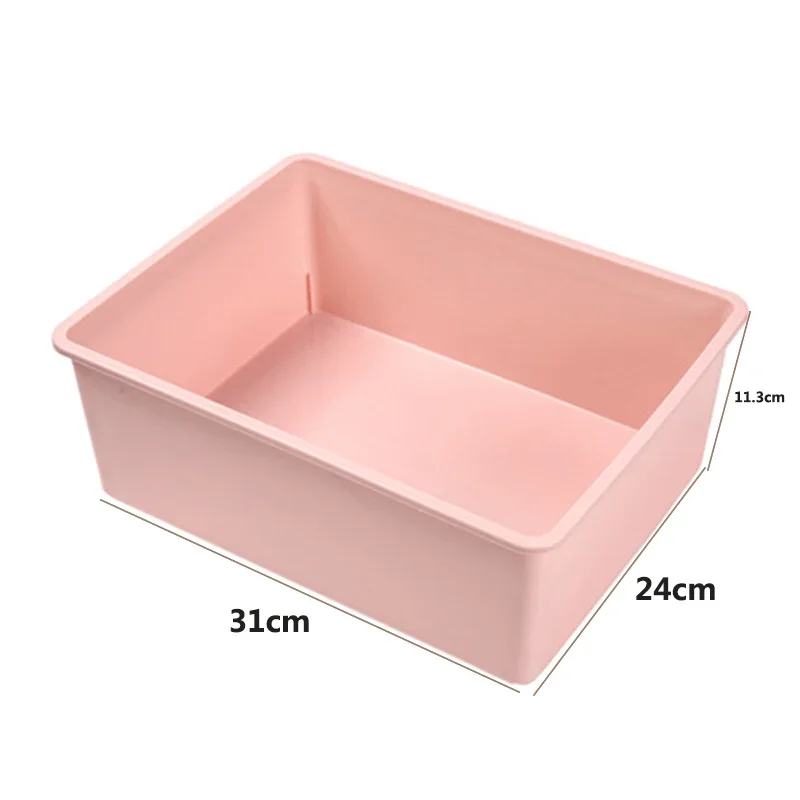 Plastic Multi Grids Underwear Bra Socks Storage Boxes Clothes Organizer Home Bedroom Closet Drawer Plastic Divider Organizer