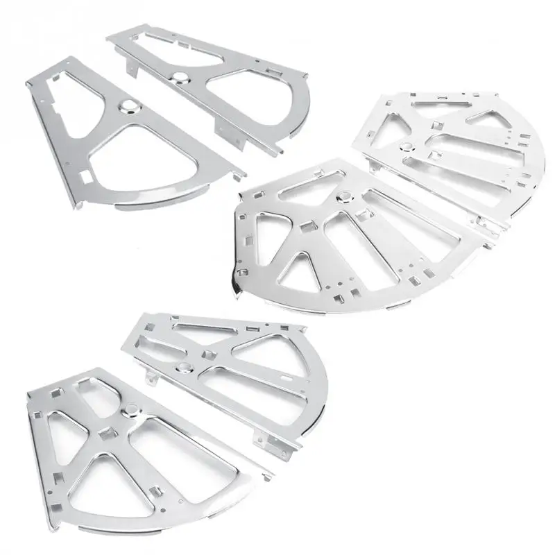1 Pair Stainless Steel Furniture Hinge Shoes for Drawer & Cabinet Turing Rack Replacement Flip Dropship