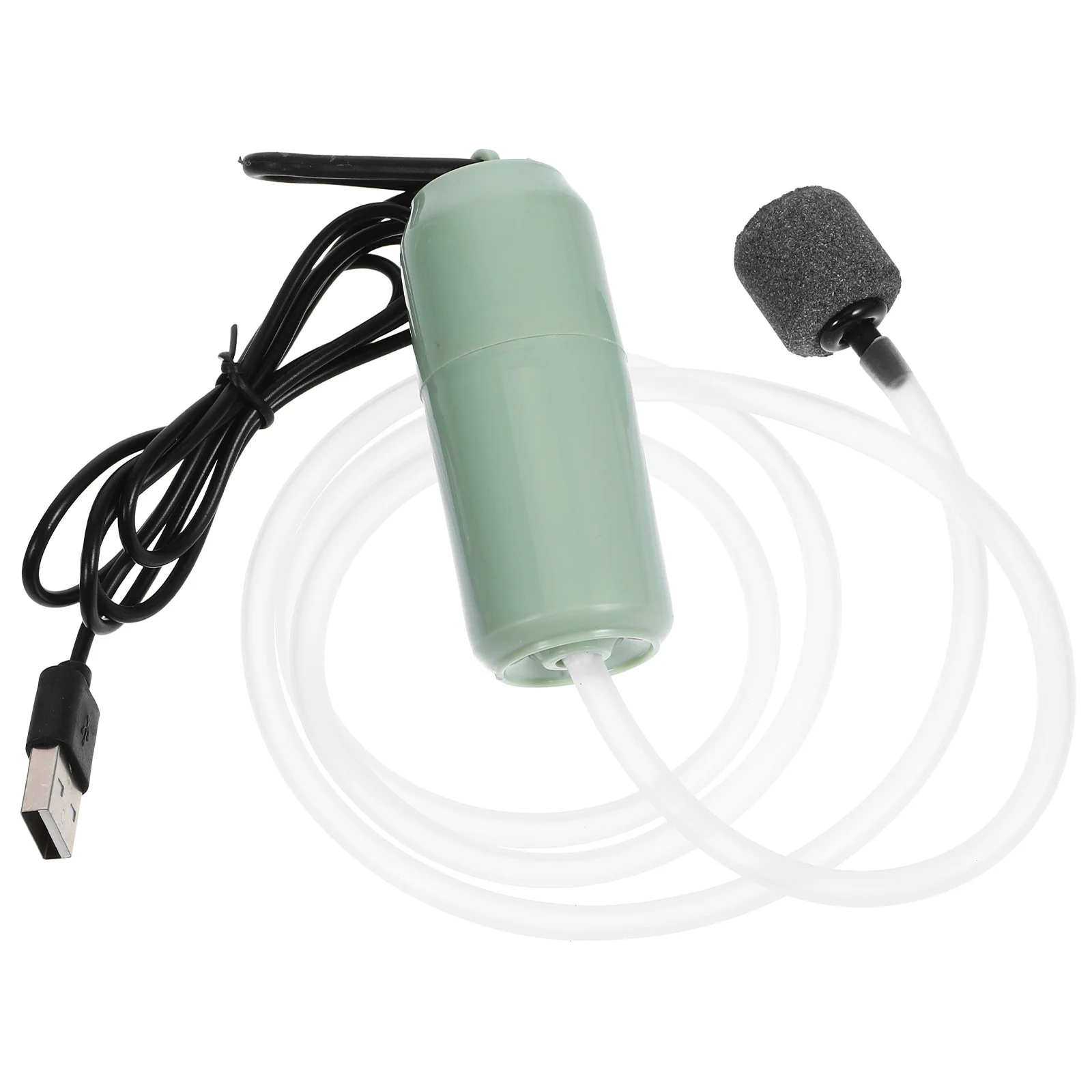 

USB Powered Pump for Aquariums Small Portable Oxygenator Fish Tank Aerator Mini Bubbles Oxygen Pump