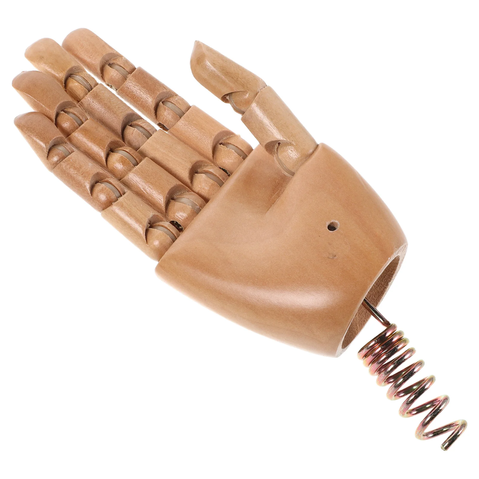 

Wooden Right Hand Children Mannequin Flexible Joints Articulated Hand Display Sketch Painting Jewelry Holder Fake Hands
