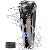 2025 New Beard Shavers for Men Electric Razor Cordless USB Rechargeable Triple Blades Shaver Electric Shaver Waterproof FK-373