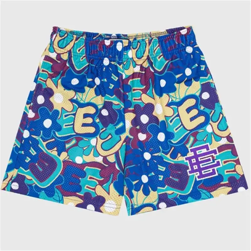 2024 Eric Emanuel Summer Men Shorts Casual Shorts Fitness Exercise Beach Shorts Breathable Mesh Shorts Jogger Men\'s EE shorts