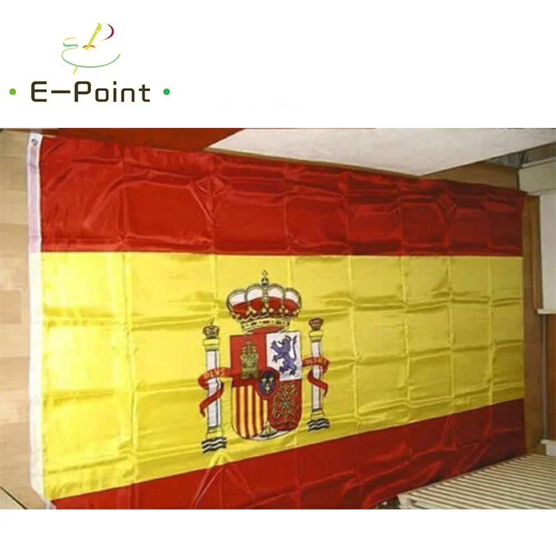 Bandera de España grande, 150x250cm, tamaño, decoraciones navideñas para el hogar
