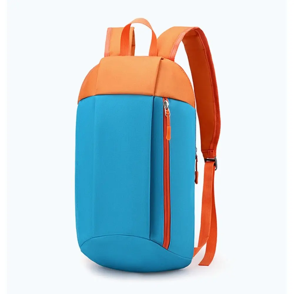 Trendy Lightweight Outdoor Backpack Nylon Fabric Waterproof Hiking Rucksack Adjustable Straps Mountaineering Bag Trekking