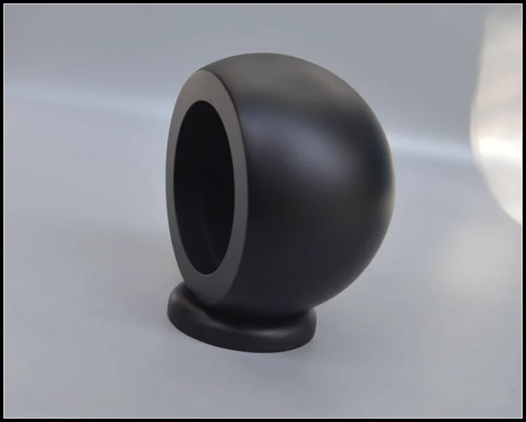 1 قطعة GHXAMP خشب الزان الصلب 3.5 بوصة افتتاح 76 مللي متر المتكلم سيارة منتصف المدى قاعدة دعامة حامل قذيفة لا عكس صب