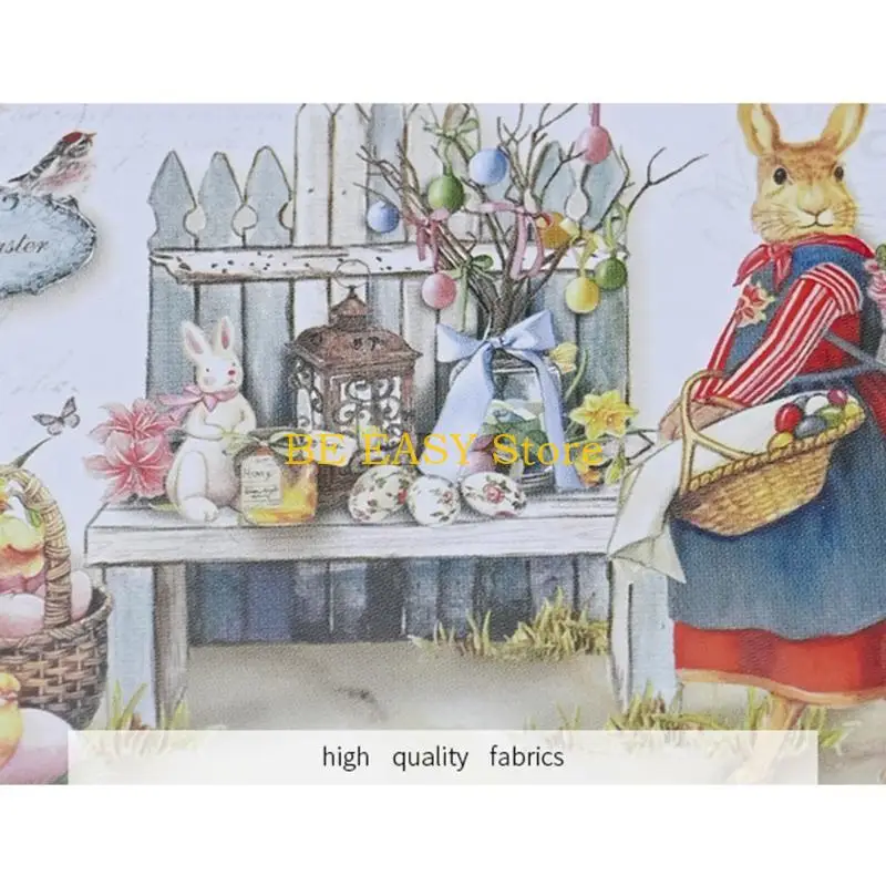

E28F Easter Bunny Mini Tinplate Box Sealed Jar Packing Jewelry Candy Empty Coin Storage Container